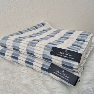2pc NEW premium Colorful multi-colored striped Turkish Bath Towel 100% Cotton